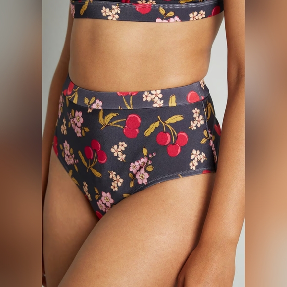 NWT Navy with Red Cherries Swim Bottoms - Princess Highway (AU 16) - Picture 3 of 4